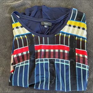 Paul Smith Black Label short sleeve print top